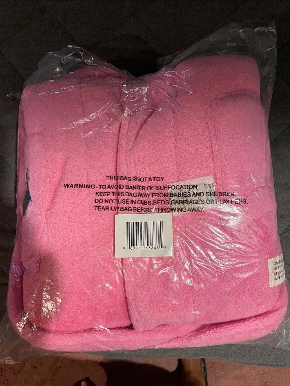 Betty Boop Pink Plush ROBE